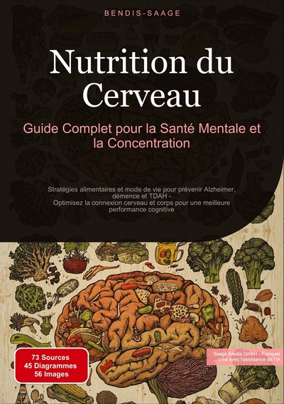 Picture of Nutrition du Cerveau : Guide Complet pour la Santé Mentale et la Concentration