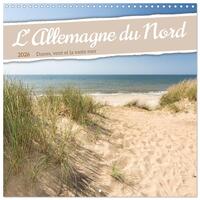 Picture of L'Allemagne du Nord - Dunes, vent et la vaste mer (Calendrier mural carré 2026 30x30 cm) Calendrier double avec une page pour vos prises de notes