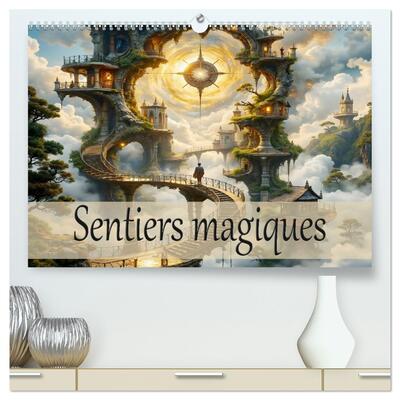 Picture of Sentiers magiques  (Calendrier mural 2026 DIN A2 vertical) calendrier de bureau