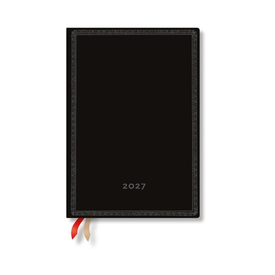 Image de Agenda Civil 2027 Black Edition Bold Midi Souple Semainier VER Paperblanks