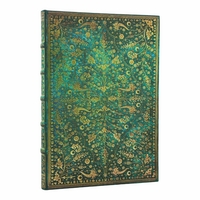 Image de Carnet rigide Fleur d'Émeraude Grand Ligné