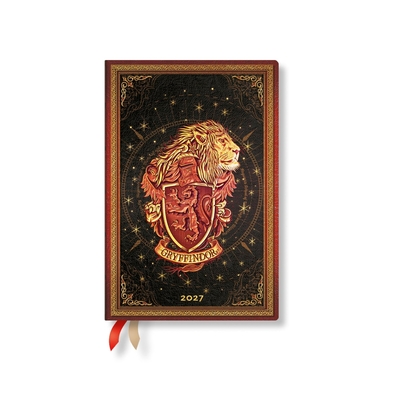 Image de Agenda Civil 2027 HARRY POTTER Gryffondor Mini Semainier VER Paperblanks