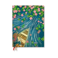 Image de Agenda Civil 2027 Rivière aux Lotus Ultra Souple Semainier VER Paperblanks