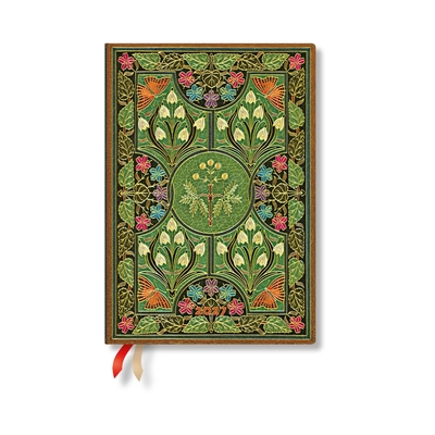 Image de Agenda Civil 2027 Poésie en Fleurs Midi Semainier VER Paperblanks