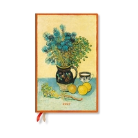 Image de Agenda Civil 2027 Nature Morte de Van Gogh Maxi Semainier HOR Paperblanks