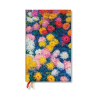 Image de Agenda Civil 2027 Les Chrysanthèmes de Monet Maxi Semainier HOR Paperblanks