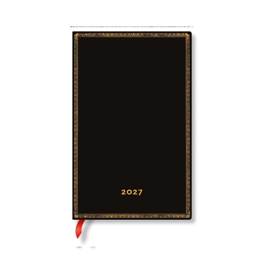 Image de Agenda Civil 2027 Black Edition Maxi Semainier HOR Paperblanks
