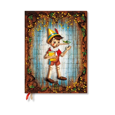 Image de Agenda Civil 2027 Carlo Collodi, Pinocchio Ultra Souple Journalier Paperblanks