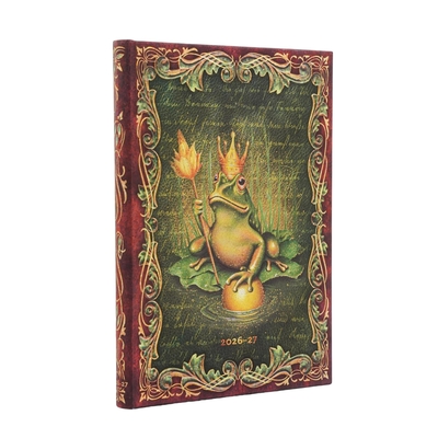 Image de Agenda Scolaire 2026/2027 Les Frères Grimm, Le Roi Grenouille Midi Semainier HOR Paperblanks