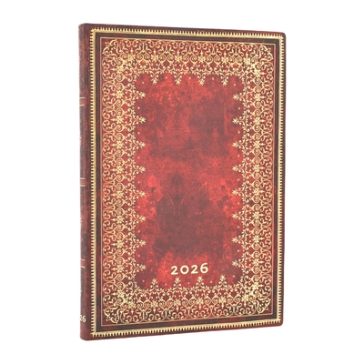 Image de 12 Mois Flexi 2026 Feuille d'Or Midi Horizontal
