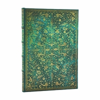 Image de Carnet rigide Fleur d'Émeraude Midi Non ligné