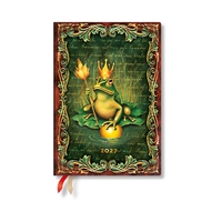 Image de Agenda Civil 2027 Les Frères Grimm, Le Roi Grenouille Midi Semainier HOR Paperblanks