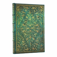 Image de Carnet rigide Fleur d'Émeraude Mini Non ligné