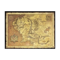 Image de Puzzle Paperblanks LE SEIGNEUR DES ANNEAUX Carte de la Terre du Milieu 1 000 pièces