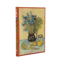 Image de Agenda Scolaire 2026/2027 Nature Morte de Van Gogh Midi Semainier HOR Paperblanks