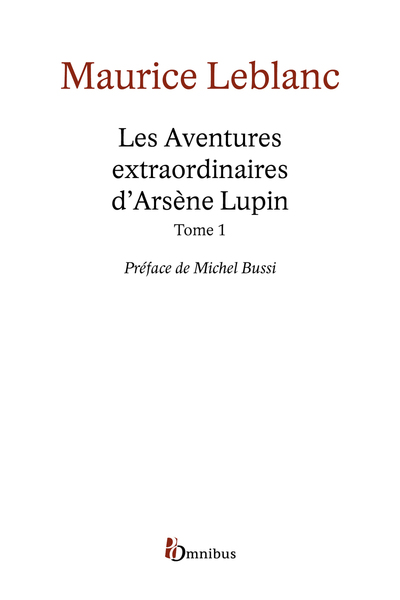 Picture of Les Aventures extraordinaires d'Arsène Lupin - tome 1