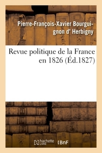 Image de Revue politique de la France en 1826