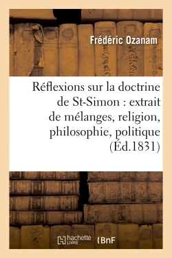 Image de Réflexions sur la doctrine de Saint-Simon