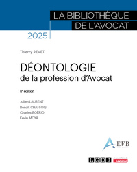 Picture of Déontologie de la profession d'avocat
