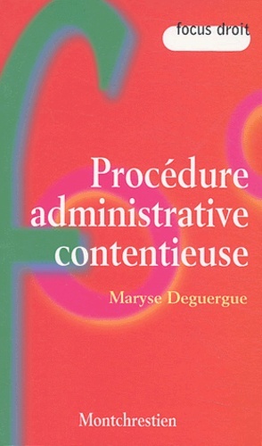 Picture of procédure administrative contentieuse