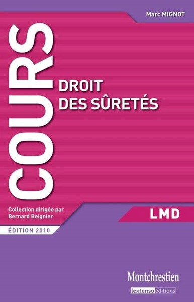 Image de DROIT DES SÛRETÉS