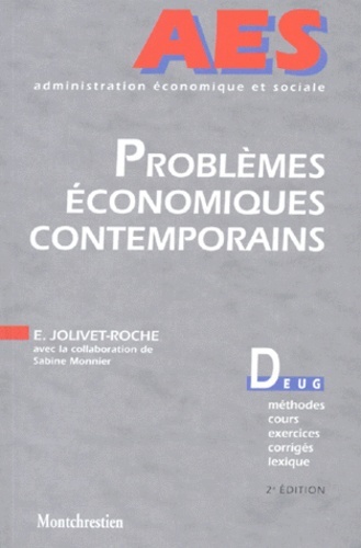 Picture of problèmes économiques contemporains - 2ème édition