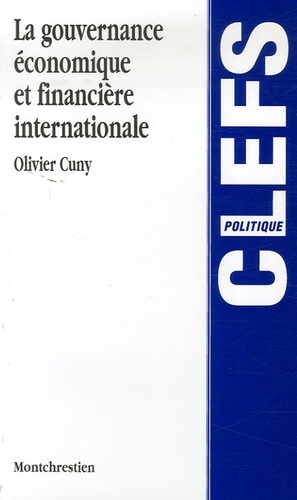 Picture of la gouvernance économique et financière internationale