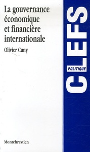 Picture of la gouvernance économique et financière internationale