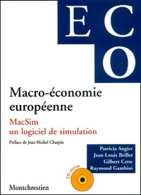Picture of MACRO-ÉCONOMIE EUROPÉENNE - MACSIM, UN LOGICIEL DE SIMULATION (LIVRE + CD)