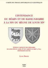 Image de L’intendance de Béarn et de Basse-Navarre à la fin du règne de Louis XIV