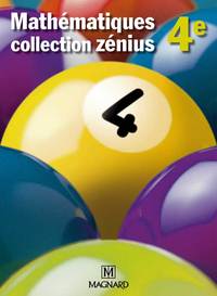 Image de Zénius Mathématiques 4e (2011) - Grand format