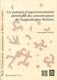 Picture of Les pratiques d'approvisionnement alimentaire des consommateurs de Ouagoudougou (Burkina)