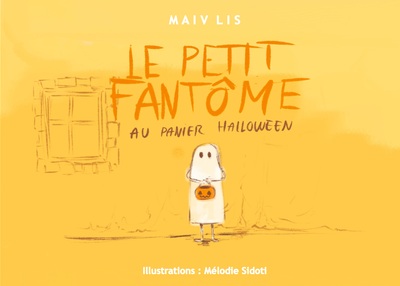 Image de Le petit fantôme au panier Halloween