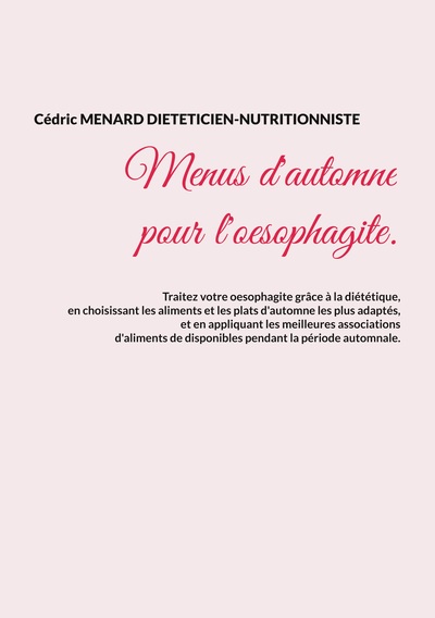 Image de Menus d'automne pour l'oesophagite.