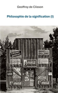 Image de Philosophie de la Signification I