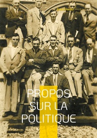Image de Propos sur la politique