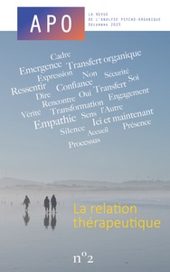 Picture of APO. La revue de l'Analyse Psycho-Organique. N°2.