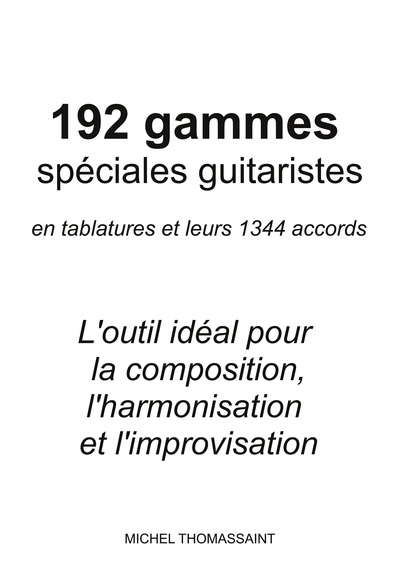 Image de 192 gammes spéciales guitaristes