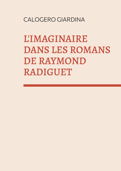 Picture of L'imaginaire dans les romans de Raymond Radiguet