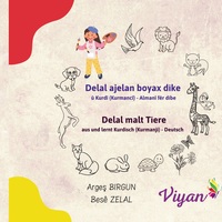 Image de Delal ajelan boyax dike û Kurdî (Kurmancî) - Almanî fêr dibe
