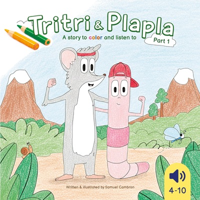 Picture of Tritri and Plapla - A story to color and listen to