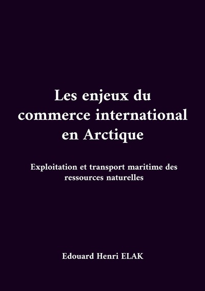 Picture of Les enjeux du commerce international en Arctique