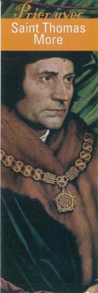 Picture of Signet Prier avec Saint Thomas More - Lot de 10 - Prier avec quelques grands témoins