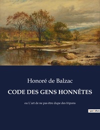 Picture of CODE DES GENS HONNÊTES