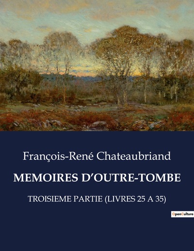 Picture of MEMOIRES D'OUTRE-TOMBE