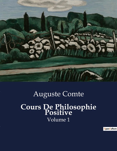 Image de Cours De Philosophie Positive