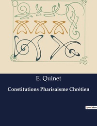 Picture of Constitutions Pharisaisme Chrétien