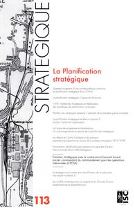 Picture of Revue Stratégique n° 113 - La Planification stratégique
