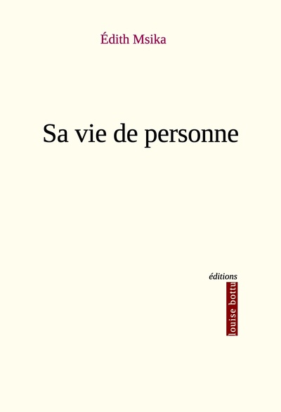 Image de Sa vie de personne