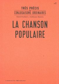 Picture of Très précis de conjugaisons ordinaires : La Chanson populaire